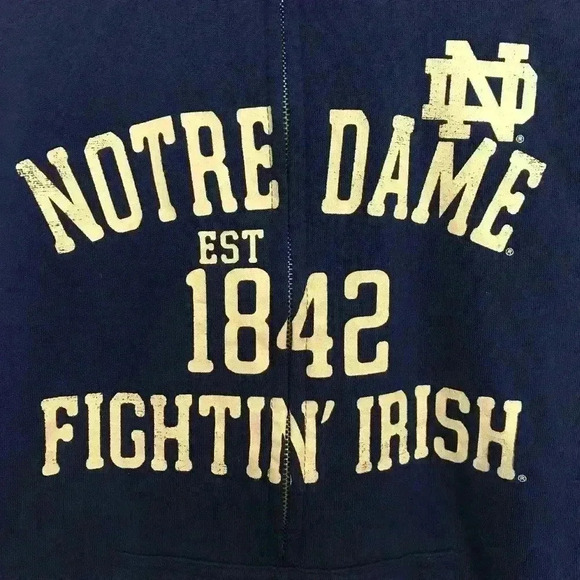 Notre Dame Fight Fightin Irish Women M Pullover - Picture 4 of 6